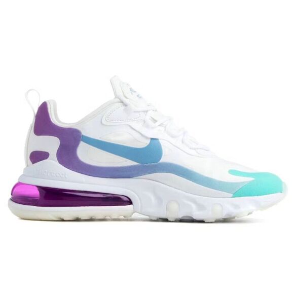 NIKE Air Max 270 React 'Gradient Shift' Running Shoes Size 5.5 - Picture 1 of 9